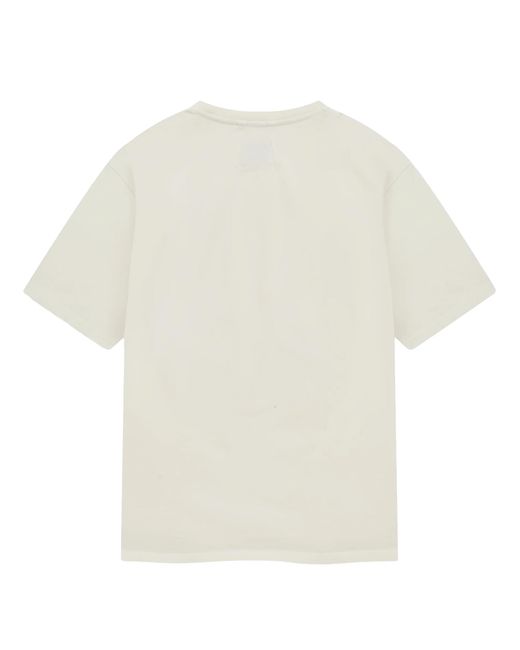 Rhude White International Racing Logo T-Shirt for men