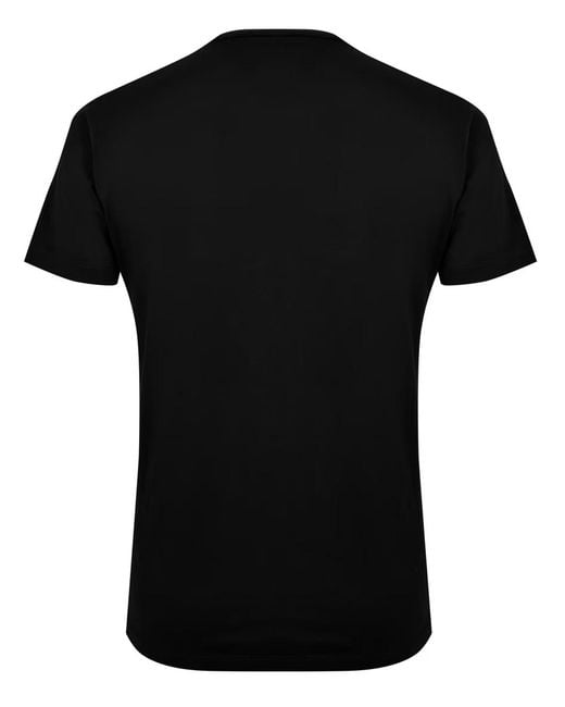 DSquared² Black Milano Cool Fit T Shirt for men