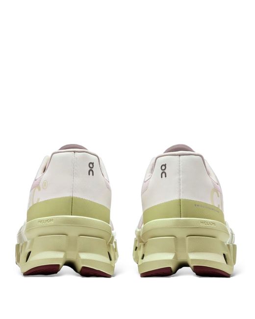 On Shoes White Cloudmonsters Trainers for men