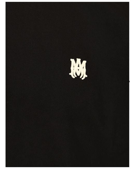 Amiri Black Ma Logo Skater T-Shirt for men