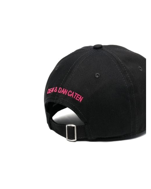 DSquared² Black Hats & Caps for men