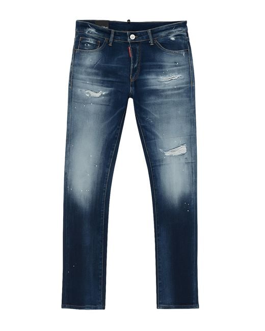 DSquared² Blue Dark Wash Cool Guy Jeans for men