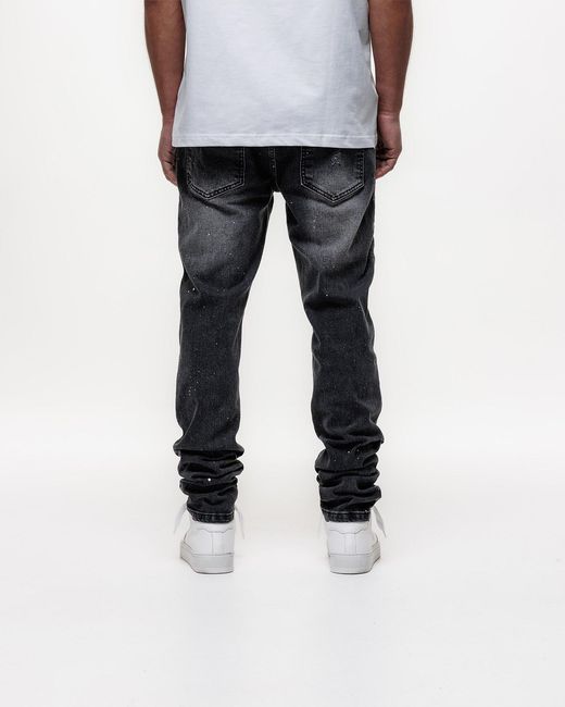 Magrit Gray Ombre Slim Jeans for men