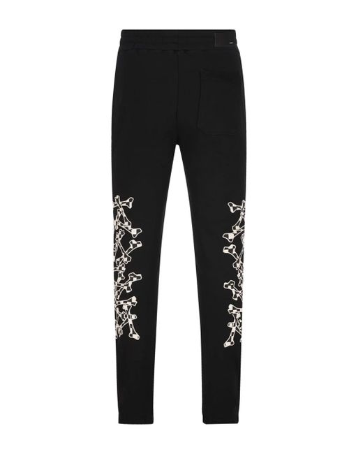 Amiri Checkered Bone Sweatpants in Black for Men Lyst UK