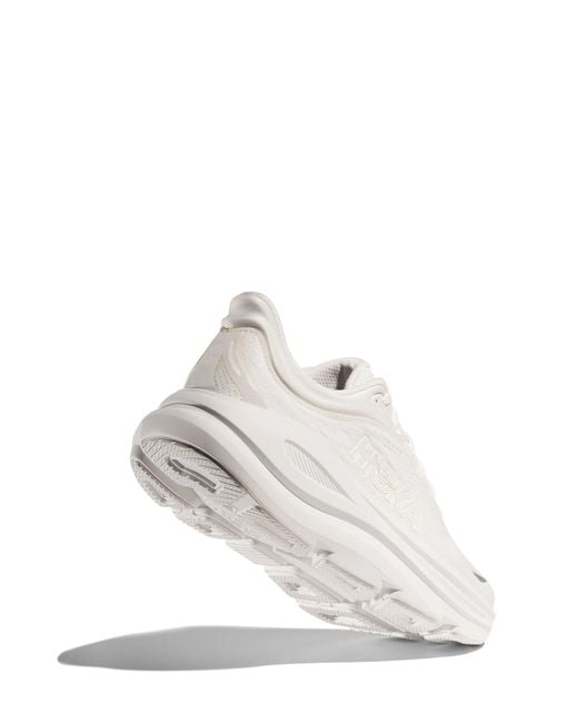 Hoka One One White Bondi 9 Trainers for men