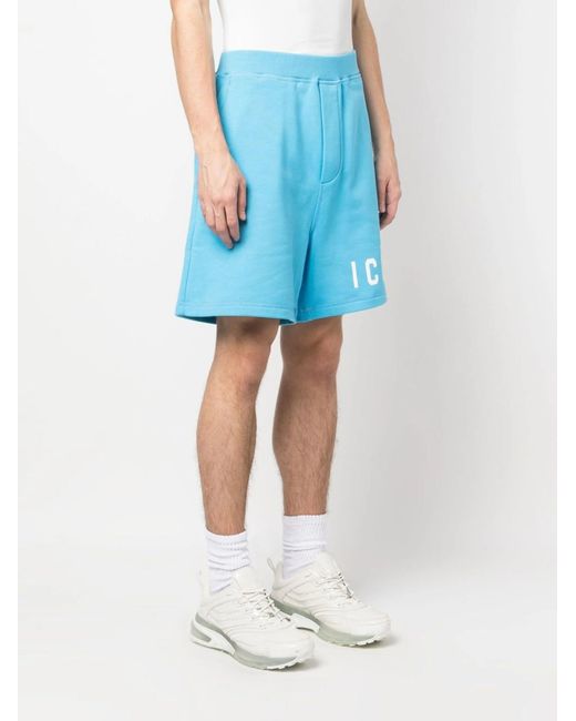 DSquared² Blue Shorts for men