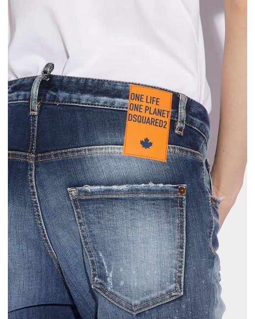 DSquared² Blue One Life One Planet Cool Guy Jeans for men