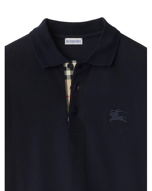 Burberry Black Eddie Ekd Polo Shirt for men
