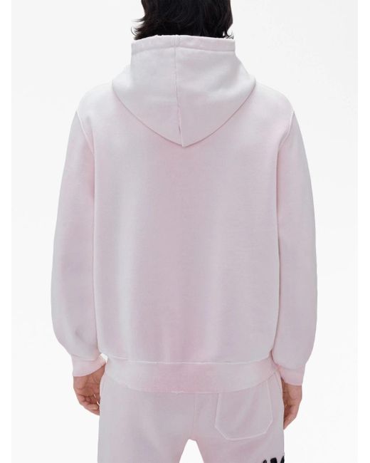 Amiri Logo embellished Hoodie in Pink for Men Lyst UK