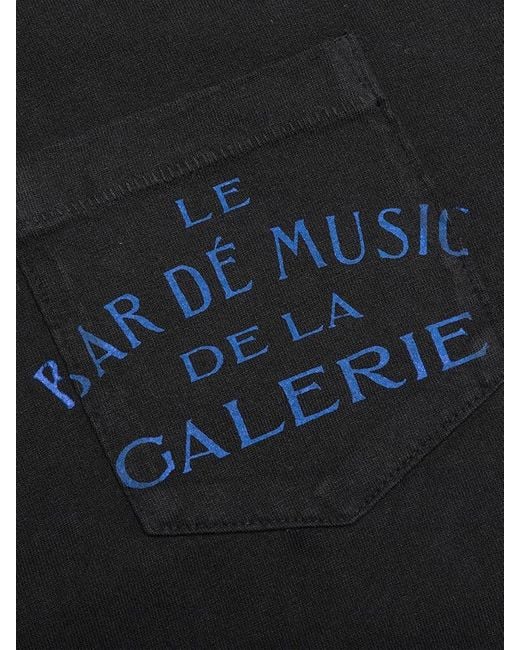 GALLERY DEPT. Black Le Bar Long Sleeve T-Shirt for men