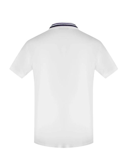 Love Moschino White Iconic Box Polo Shirt for men