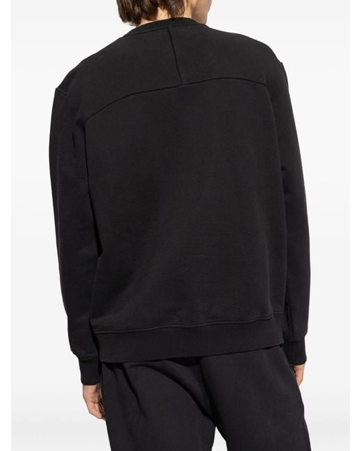 Givenchy Black Logo Patch Sweatshirt for men