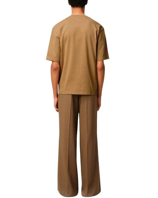 AMI Natural De Coeur Cotton T-Shirt for men