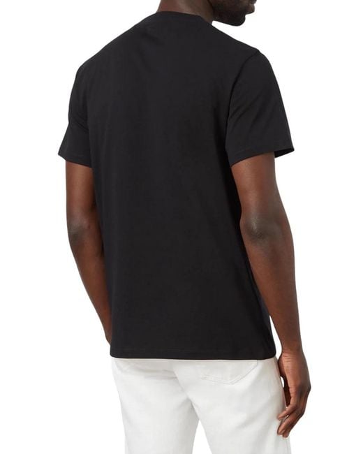 Loewe Black Anagram Embroidered Logo T Shirt for men