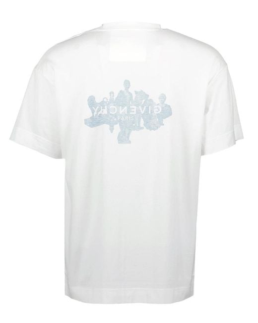 Givenchy White Reverse Hubert Objects Oversized T-Shirt for men