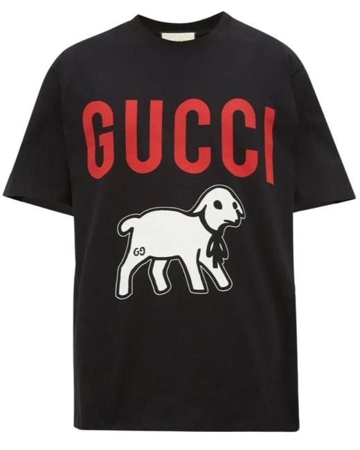 Gucci Black T-Shirts for men