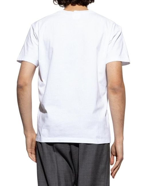 DSquared² White Milano Logo T-Shirt for men