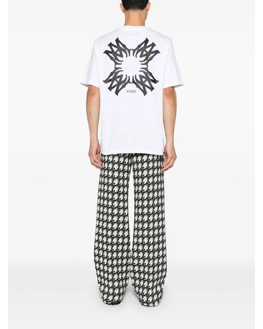 Amiri White Ma Quad Printed Logo for men