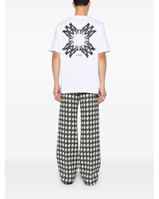 Amiri White Ma Quad Printed Logo for men