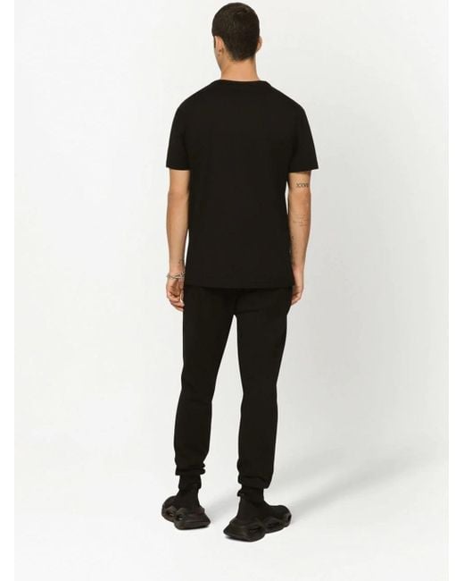 Dolce & Gabbana Black T-Shirts for men