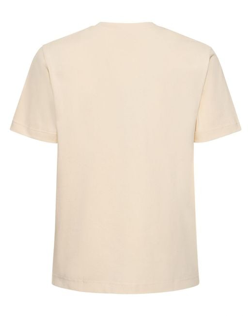 Jacquemus Natural The Gros Grain T-Shirt for men