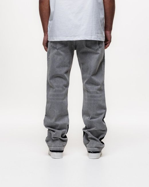 Magrit Gray Pierre Flared Jeans for men