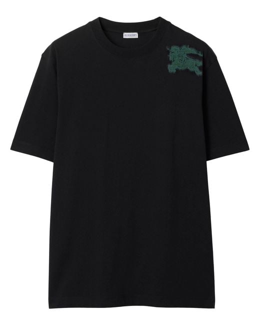 Burberry Black Printed T-Shirt for men