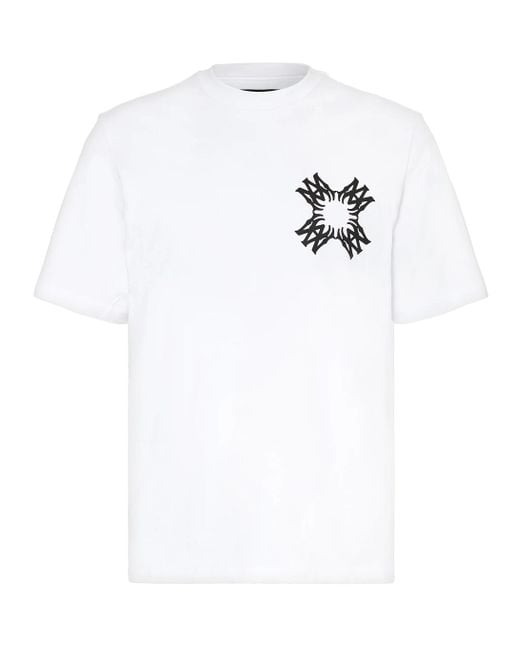 Amiri White Ma Quad Printed Logo for men