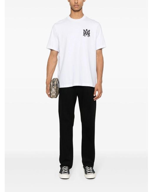 Amiri White Printed T-Shirt for men
