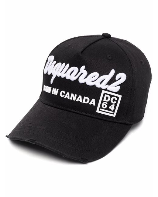 DSquared² Born In Canada Dc64 Cap Black for men