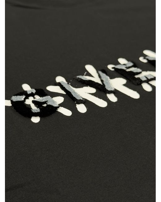 Givenchy Black Tag Effect Slim Fit T-Shirt for men