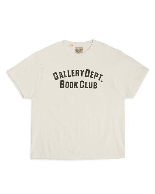 GALLERY DEPT. White Book Club T-Shirt for men