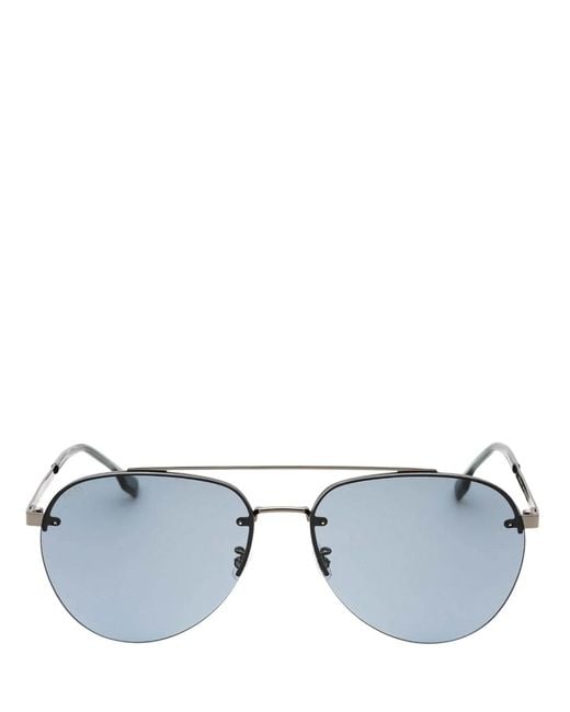 Boss Blue Dark Ruthenium Sunglasses for men