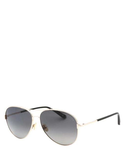 Tom Ford Gray Clark Sunglasses for men