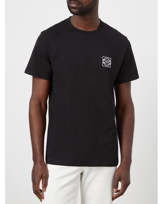 Loewe Black Anagram T-Shirt for men