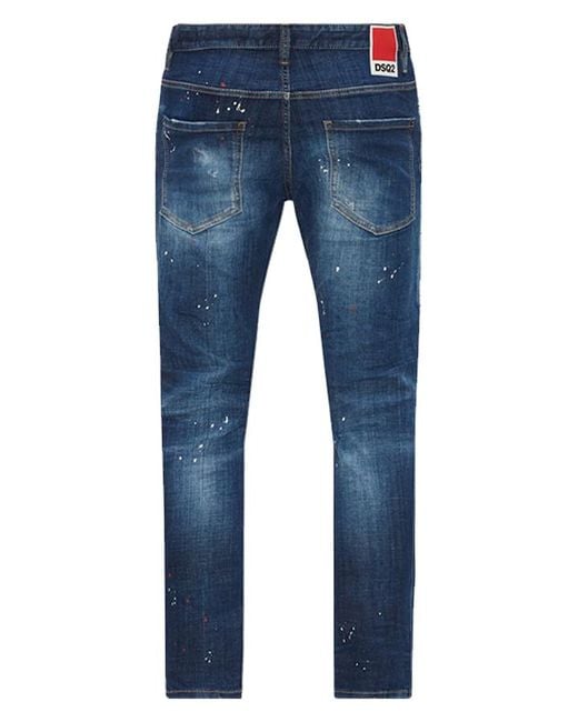 DSquared² Blue Slim Stretch Denim Pant for men