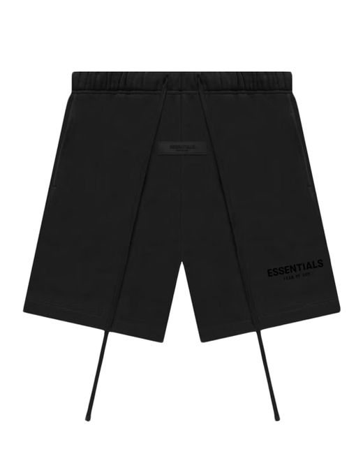 Fear Of God Black Essentials Shorts (Ss22) for men