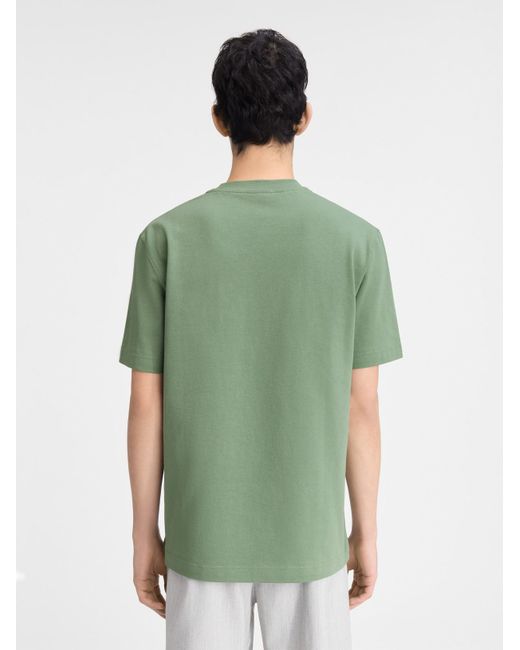 Jacquemus Green Grosgrain Logo T-Shirt for men