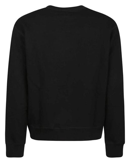 DSquared² Black Dsquared Macho Logo Sweatshirt for men
