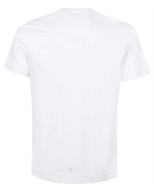 Givenchy Reflective Slim Fit T-shirt In White for men