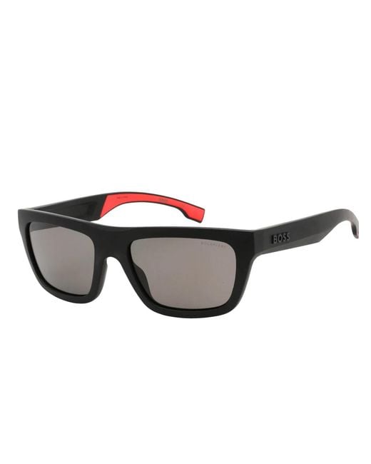 Boss Gray Matte Polarised Sunglasses for men