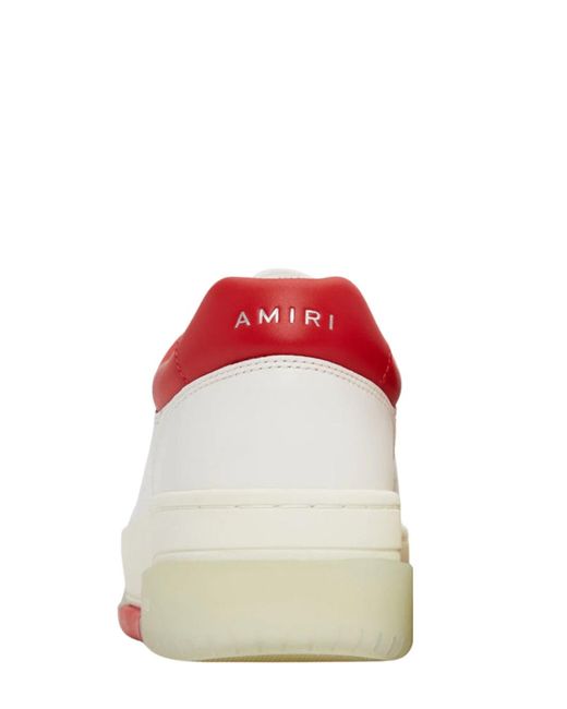 Amiri White Stadium Low Trainers for men