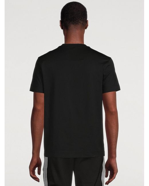 Givenchy Black Tag Effect Slim Fit T-Shirt for men