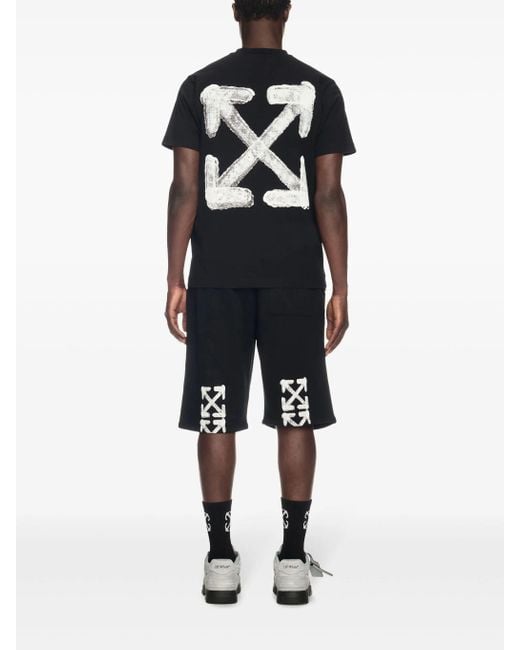 (オフホワイト)OFF-WHITE SPRAY ARROW Tシャツ OMAA027S25JER00B Off-White Spray Arrow Tシャツ | ホワイト | FARFETCH JP