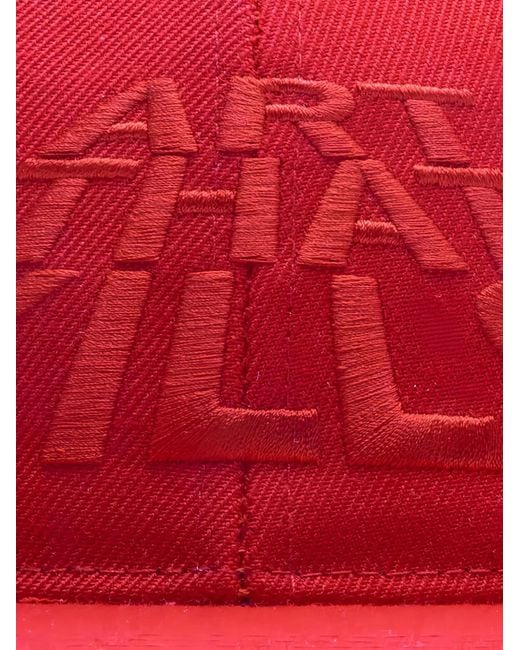 GALLERY DEPT. Red Atk G Patch Fitted Cap for men
