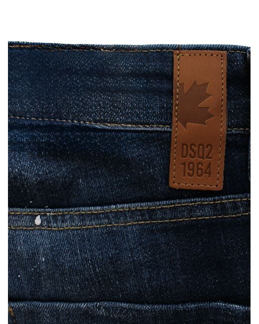 DSquared² Blue Dark Wash Cool Guy Jeans for men
