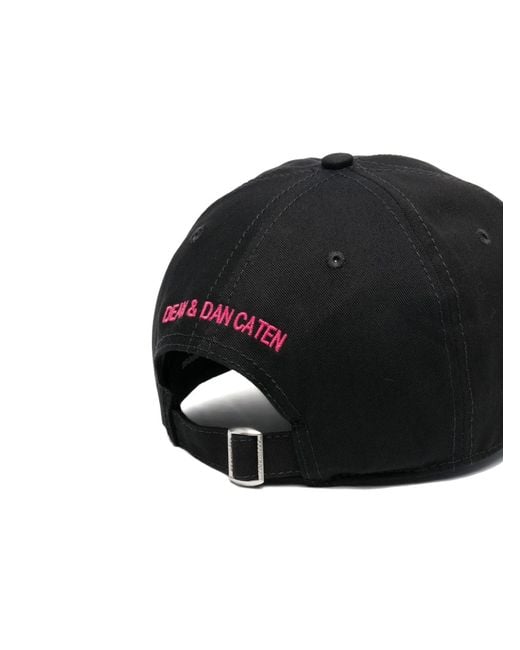 DSquared² Black Hats & Caps for men