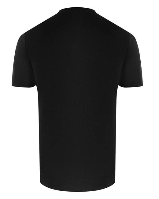 Love Moschino Black Iconic Heart Logo T-Shirt for men