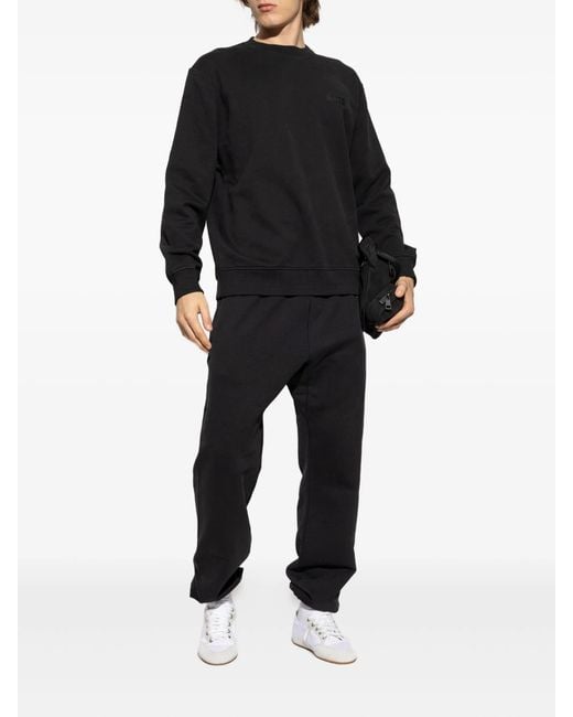 Givenchy Black Logo Patch Sweatshirt for men