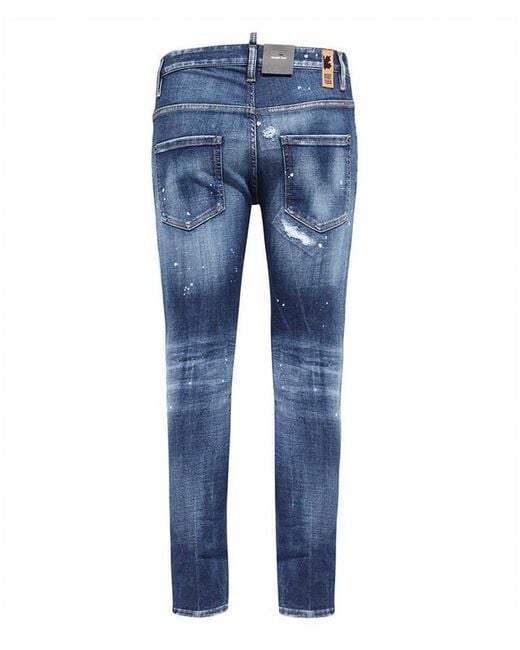 DSquared² Blue Basic Wash Cool Guy Jeans for men